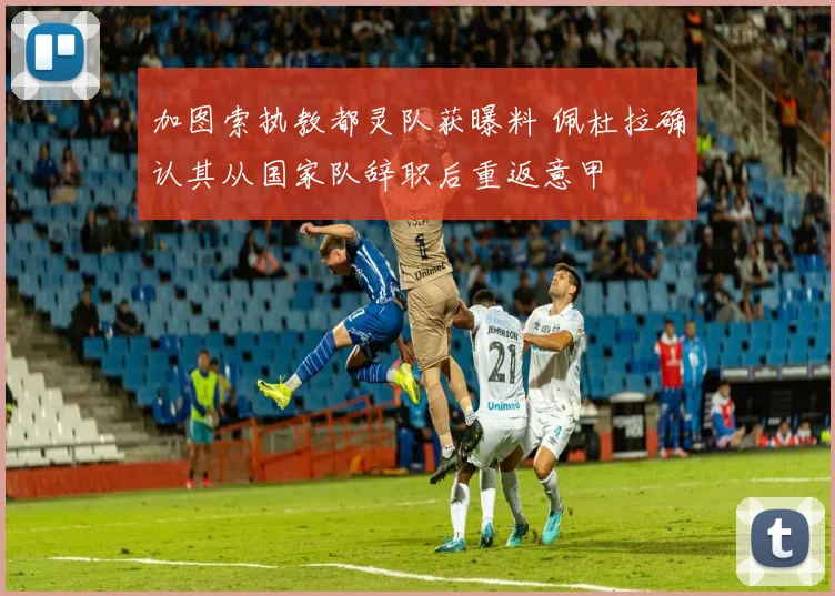 加图索执教都灵队获曝料 佩杜拉确认其从国家队辞职后重返意甲